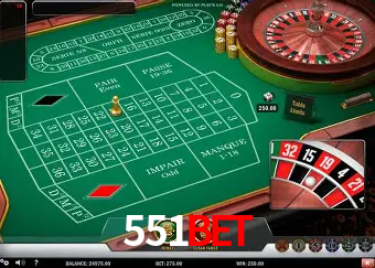 Roulette Table 551bet